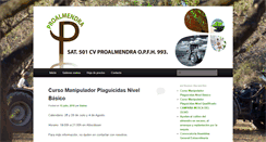 Desktop Screenshot of proalmendra.com